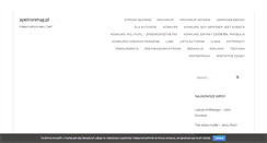 Desktop Screenshot of apeironmag.pl